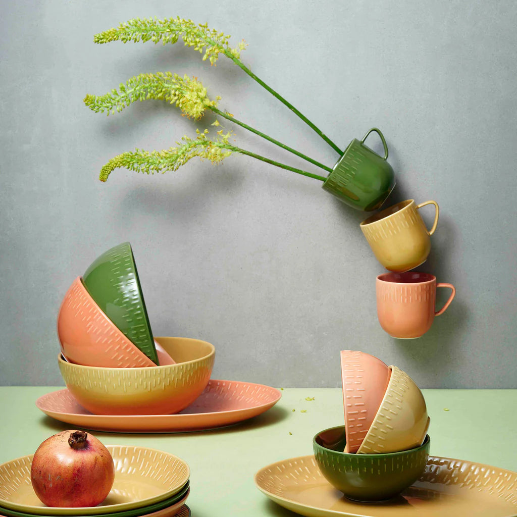 Confetti Becher Olive